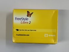 As new Abbott FreeStyle Libre 2 Flash Glucose Monitoring Systems Sensor (EXP: 2025-12-31).