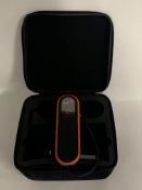 A Suji V2 BFR Pump with Case and USB Cable for Blood Flow Restriction Training (REF: V2MDR-01). As N