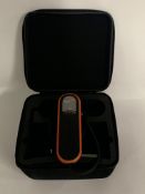 A Suji V2 BFR Pump with Case and USB Cable for Blood Flow Restriction Training (REF: V2MDR-01). As N