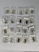 Twenty Assorted Amplifon Hearing Aids. New and Sealed.