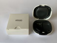 Oticon Xceed 1 BTE UP (REF: 214252) Black. As new (1 Hearing Aid included)