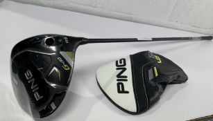 As new Ping G430 10.5 Deg Driver R/H Club, Alta CB Shaft 55 S, Golf Pride Handle Grip and G430 Headc