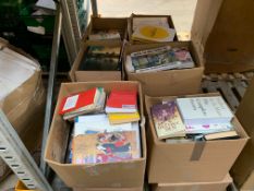 A large quantity of assorted Books to include Fiction, Educational Resources and Reference. Conditio