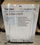 Newlec Electronic Digital Programmable 1.0kw Radiator (NLHRADD1000 ) Length 735mm - Height 580mm - D