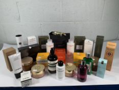 A crate of as new Cosmetics and Related to include Jo Malone, Sakare and L'Occitane.