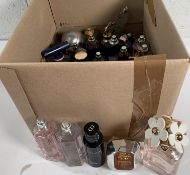 Approximately forty assorted part used parfum/eau de toilette to include Dior, Yardley, Paco Rabanne