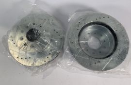Set of Front Disc Brake Rotors for Car, Sealed As New (AR8210XR)