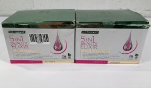 Two Boxes Lifetakt 5 in 1 Beauty Elixer Liquid Drinking Shots - Complex A and P (30 Shots Per Box -