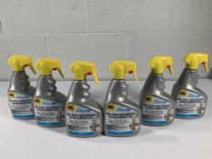 Six Fila Specific Polishes And Renews Marble Worktops Sparys (750ml Spray Bottles)