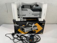 Pre-owned BeamZ S1500 DMX Smoke Machine.