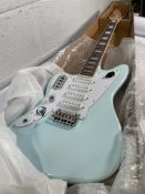 Revelation RJT60Q Electric Guitar LH (with some heavy damage to either the tone or volume control) -