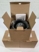 Three as new Werma 139 Series Electronic 32 Multi Tone Sounder, 9 - 60 V, 105dB at 1m, IP65, boxed (