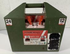 Pre-owned Powervamp NATO 200 Heavy Duty 12/24 Volt Engine Starter Pack.