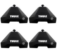 A Thule Evo Clamp 4-Pack of Easy-to-Install Load Carrier Feet for Roof Racks (REF: 710500). As New.