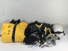 A Hansen Protection SeaBreeze Immersion Suit CTV with A Quantity of Assorted Petzl Climbing Equipmen