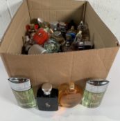 Approximately fifty assorted part used parfum/eau de toilette to include Hugo Boss, Dior, Paco Raban