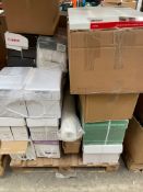 Assorted stationery and related (largely A4 office paper).