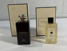Jo Malone Myrrh & Tonka Cologne Intense 100ml (very slightly used) and Jo Malone Lime Basil & Mandar