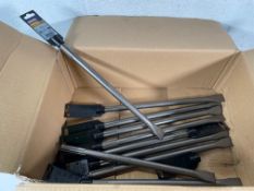 Ten Irwin 10502188 Speedhammer Max Chisels, Flat - 400mm.