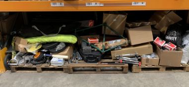 A large quantity of Sports and Fitness Related Equipment.