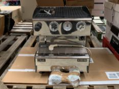 Pre-owned CIME CO-02 2 Espresso Coffee Machine (requires a UK adaptor).