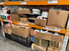 Electrical/Plumbing and related items. (Two Shelves)