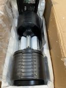 Braingain 9-in-1 32kg Adjustable Dumbbell.