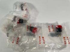 Three Hundred Emergency Stop (E-Stop) Switches 51-252.026 - New.
