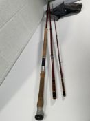 Pre-owned FibaTube Super de Luxe Salmon Fly Rod - 12' 6