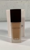 Two DIOR Forever Skin Glow Foundation 4W 2 X 30ML Testers New.