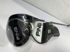 As new Ping G430 10.5 Deg Driver R/H Club, Alta CB Shaft 55 S, Golf Pride Handle Grip and G430 Headc