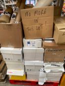 Assorted stationery and related (mostly A4 office paper).