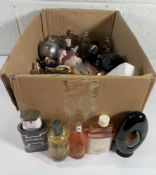 Approximately fifty assorted part used parfum/eau de toilette to include Hugo Boss, Calvin Klein, YS
