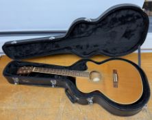 Fender Electro Acoustic Guitar JG-26SCE NS (with hard case) - Pre-owned.