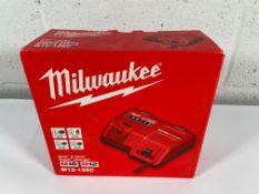 As new Milwaukee M12-18SC Super Charger.