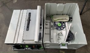 Pre-owned Festool CSC SYD 50 Cordless Table Saw (no battery).