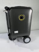 A Preowned Airwheel Robot SE3S Ride-On Suitcase.