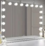 Vanity Hollywood 18 Bulbs Light Makeup Mirror, Boxed (stock image).