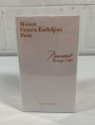 As new Maison Francis Kurkdjian Baccarat Rouge 540 eau de parfum 70ml, box sealed.