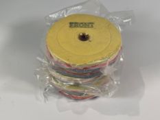 Five packs of three as new Resurfacing Buffering Wheels.