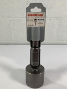 As new Werhe Jack Hammer Star Picket Driver - 55 x 75 x 220, Long Life SDS Hex 30mm, very minor surf