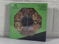 Four boxes of TropGo Premium Nut Selection Gift Boxes (7 x Packs per box, 528g per Pack). As New. (B