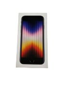 As new Apple iPhone SE 3 (A2595) 64GB in Midnight (Box open, USB-C to Lightning cable included) (Che