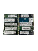 Ten pre-owned SSD's (Data wiped).