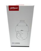 As new Dahua 4MP 25x Starlight IR Network PTZ Camera (M/N: DH-SD49425GB-HNR) (Box sealed).