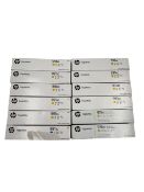 Twelve as new HP Pagewide Ink Cartridges (Assorted models/colours. 2027 dates).
