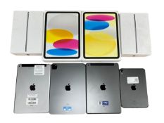 Assorted pre-owned Apple iPads sold for parts (Remote management (MDM) locked, sold for parts only)