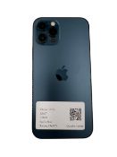 Pre-owned Apple iPhone 12 Pro (A2407) 128GB in Pacific Blue (iCloud account unlocked) (Scratches to