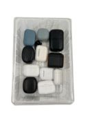 Assorted pre-owned wireless earphones & charging cases (All items sold as seen).