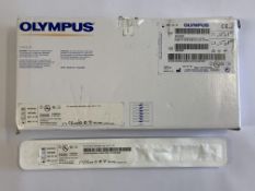 A box of twelve as new Olympus HF-Resection Electrode Loops, 24 Fr., 0.2 Wire, Medium 12', Single Us